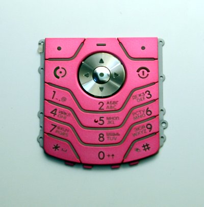 Клавиатура Motorola L6 (цвет: розовый) [оригинал china] - Motorola - Клавиатуры