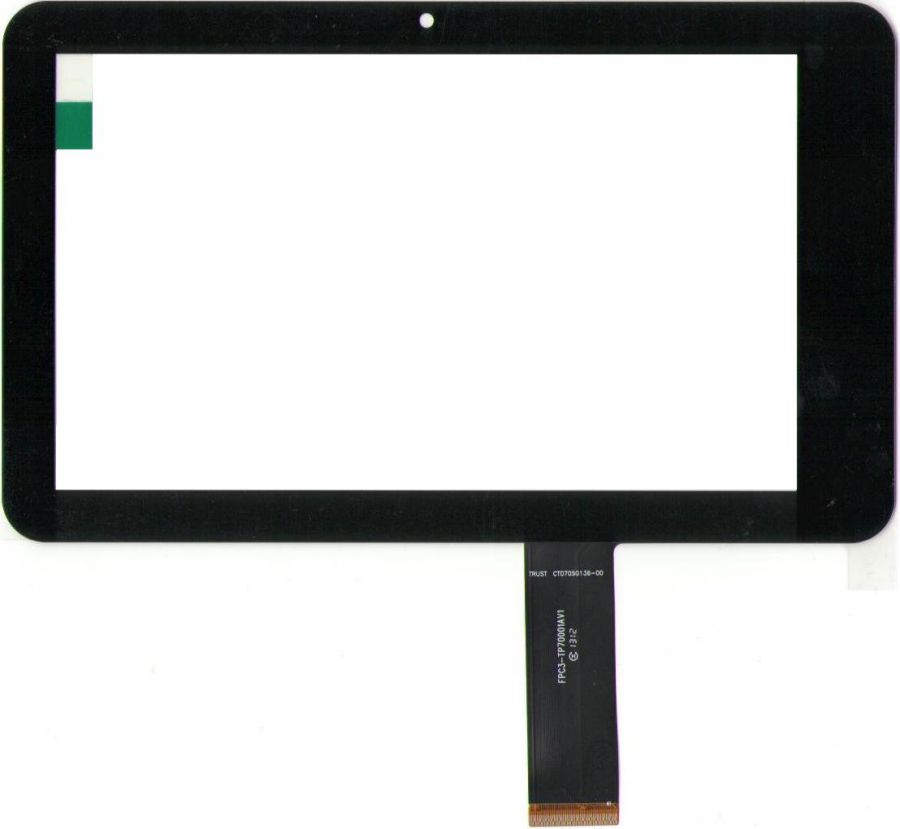 Тачскрин для планшета 7 дюймов Digma iDnD7 (P/N: FPC3-TP70001AV2) 61 pin 186*113 (цвет: черный) - Тачскрины - Запчасти для планшетов и электронных книг