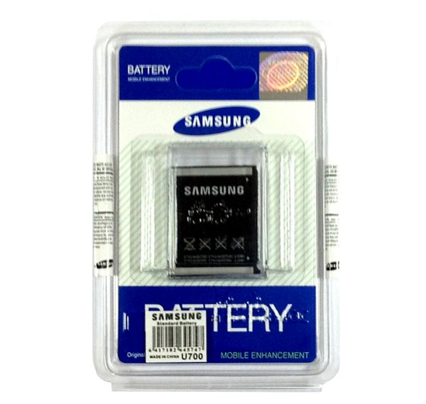 Аккумулятор Samsung S5200 псевдооригинал в блистере - Samsung - Аккумуляторы  для сотовых телефонов и КПК
